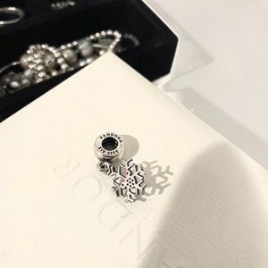 Pandora Mickey Mouse Snowflake Charm
